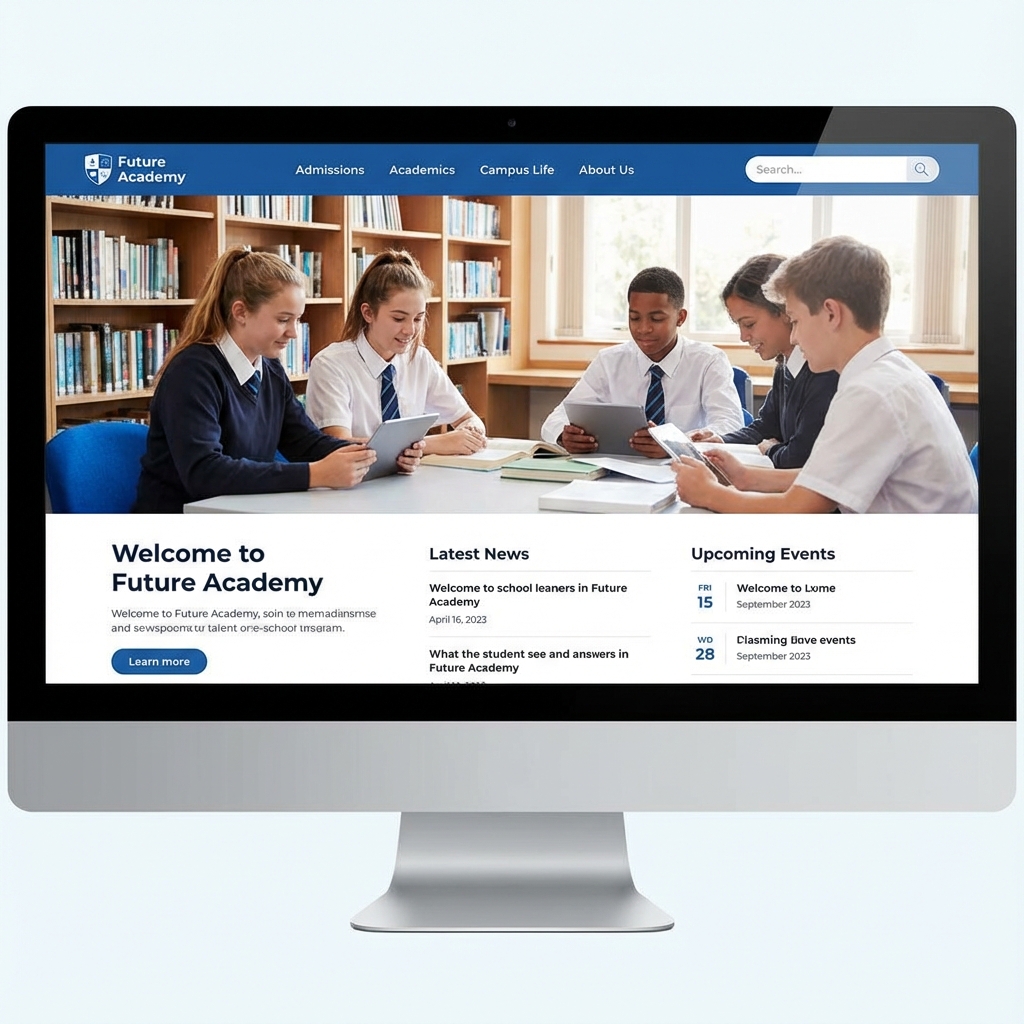 school website design